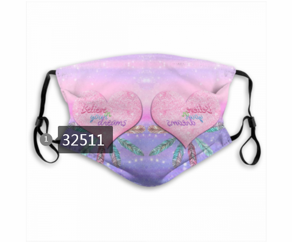 2020 #7 Dust mask with filter->nfl dust mask->Sports Accessory